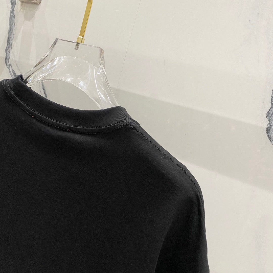 GUCCI
Embroidered cotton-jersey T-shirt
