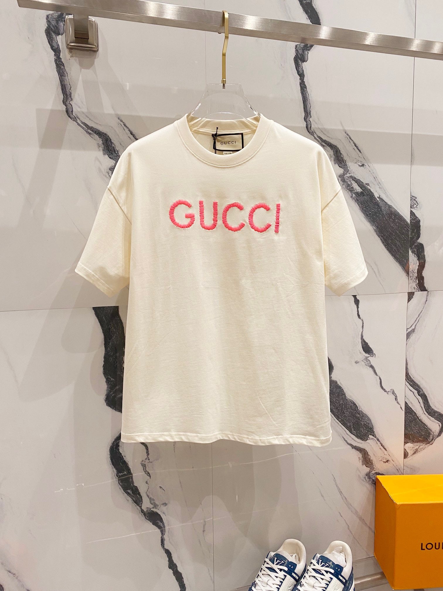GUCCI BLADE COTTON T-SHIRT