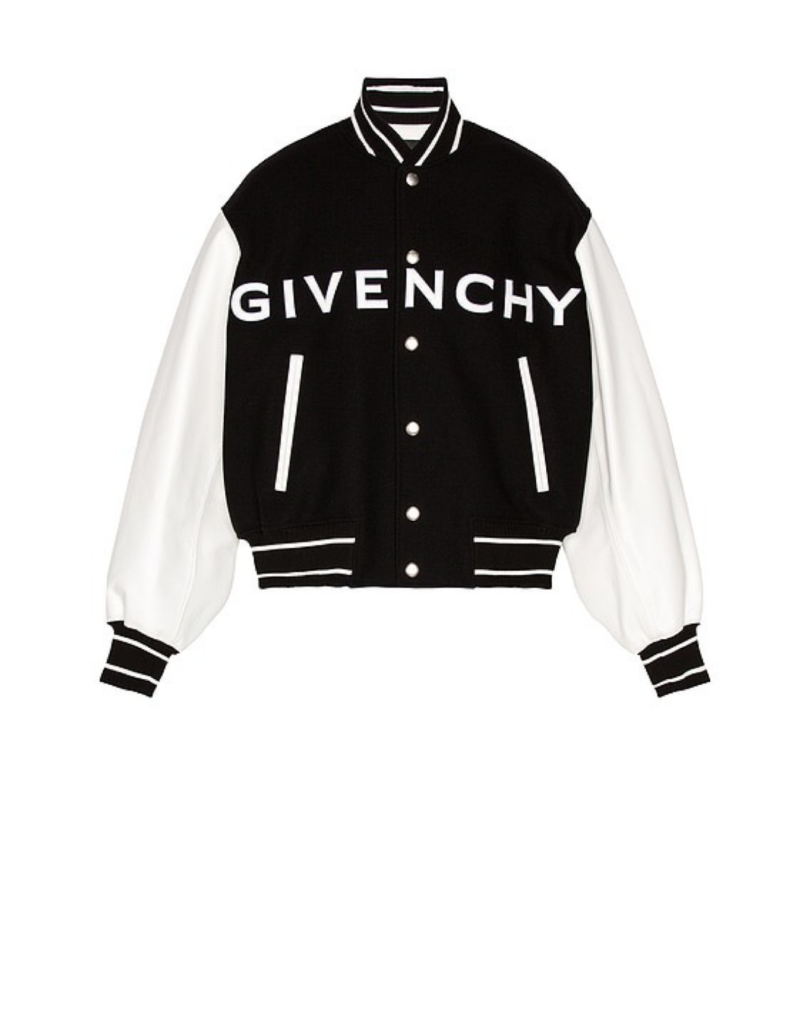 GIVENCHY
Wool & Leather Varsity Jacket