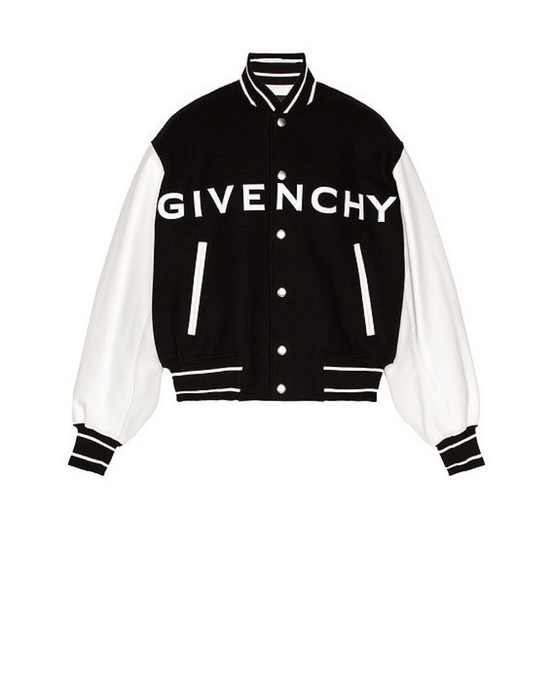 GIVENCHY
Wool & Leather Varsity Jacket