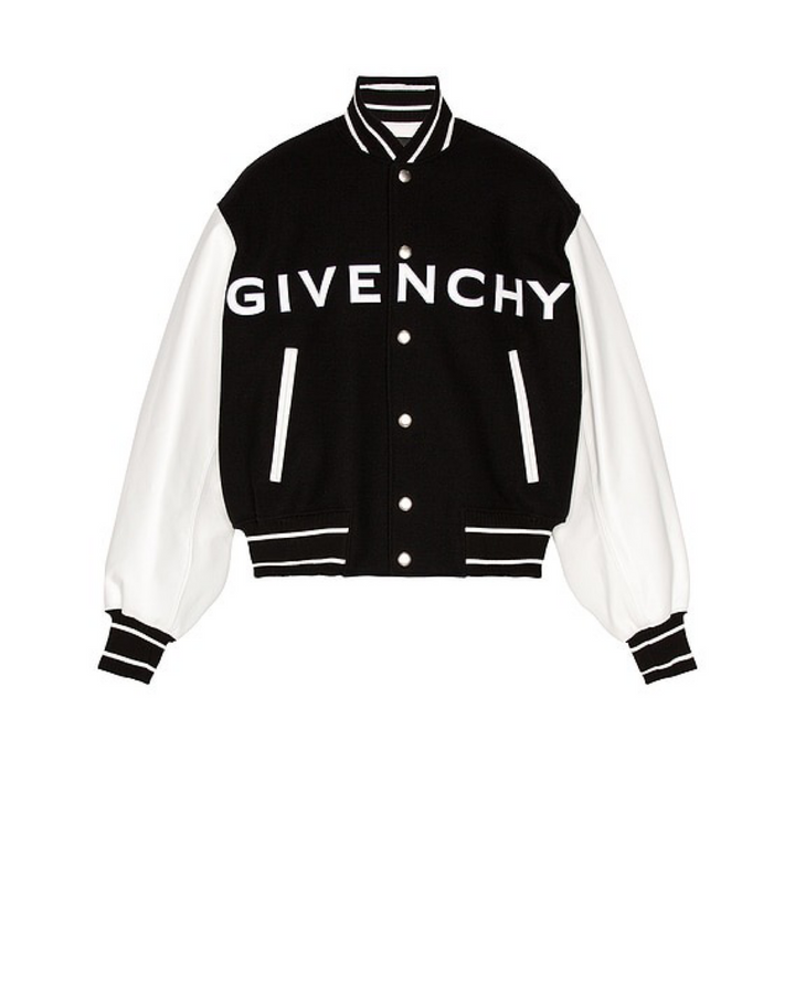 GIVENCHY
Wool & Leather Varsity Jacket