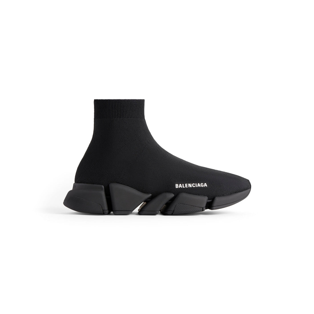 MEN'S SPEED 2.0 RECYCLED KNIT SNEAKER IN BLACK
