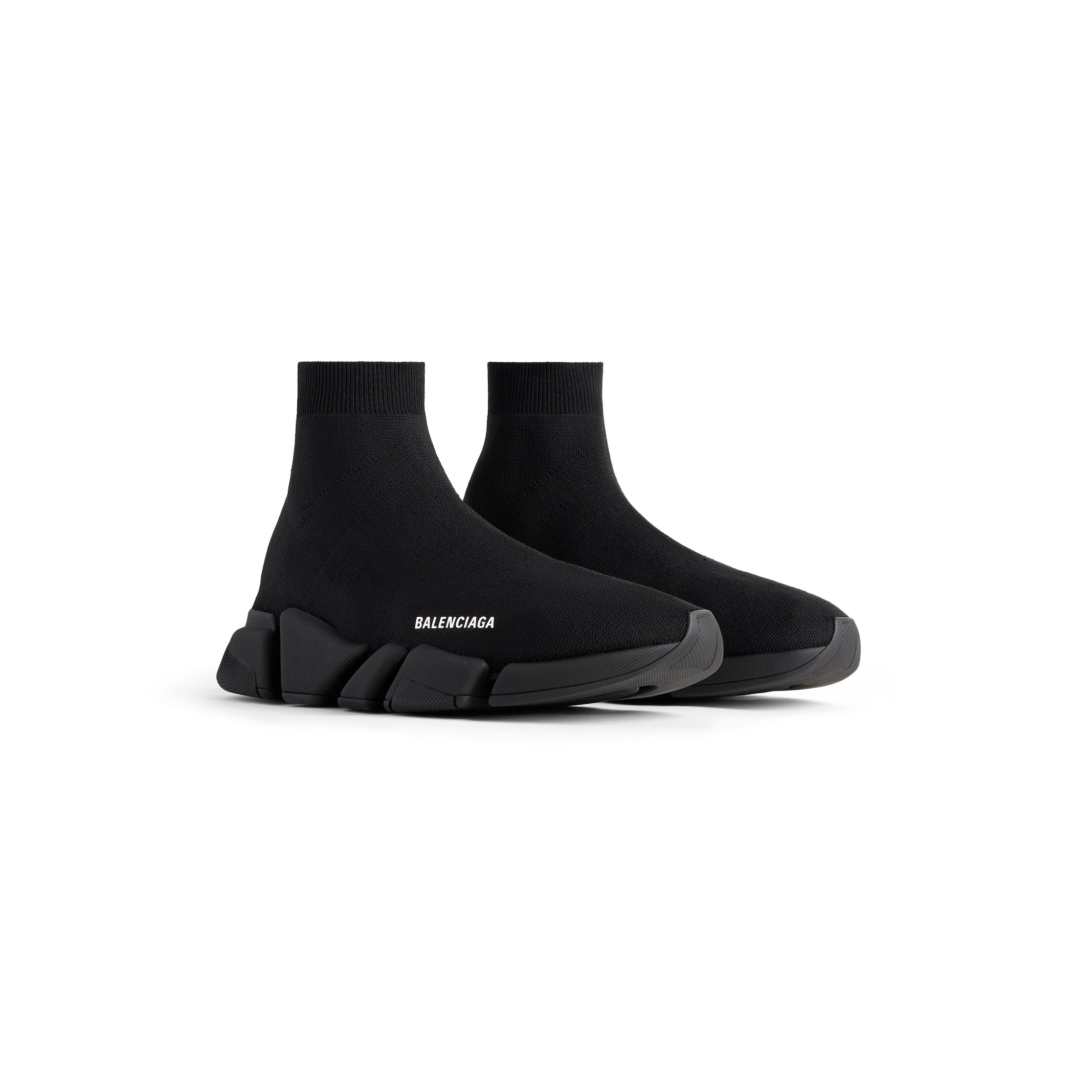 MEN'S SPEED 2.0 RECYCLED KNIT SNEAKER IN BLACK