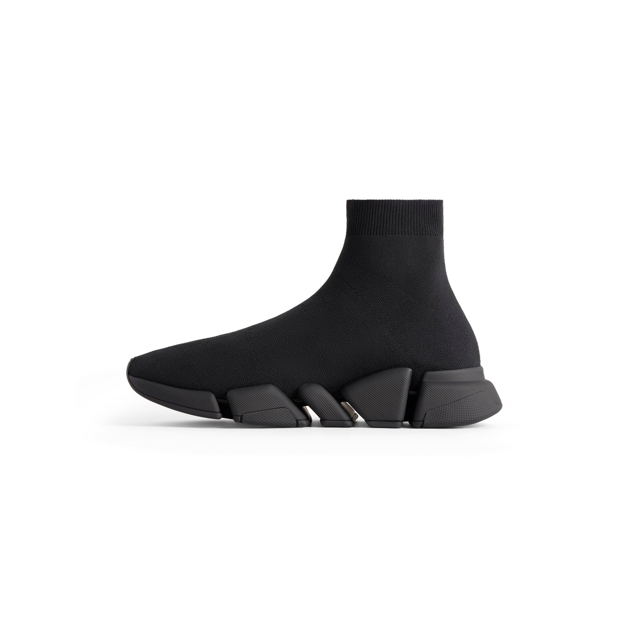 MEN'S SPEED 2.0 RECYCLED KNIT SNEAKER IN BLACK
