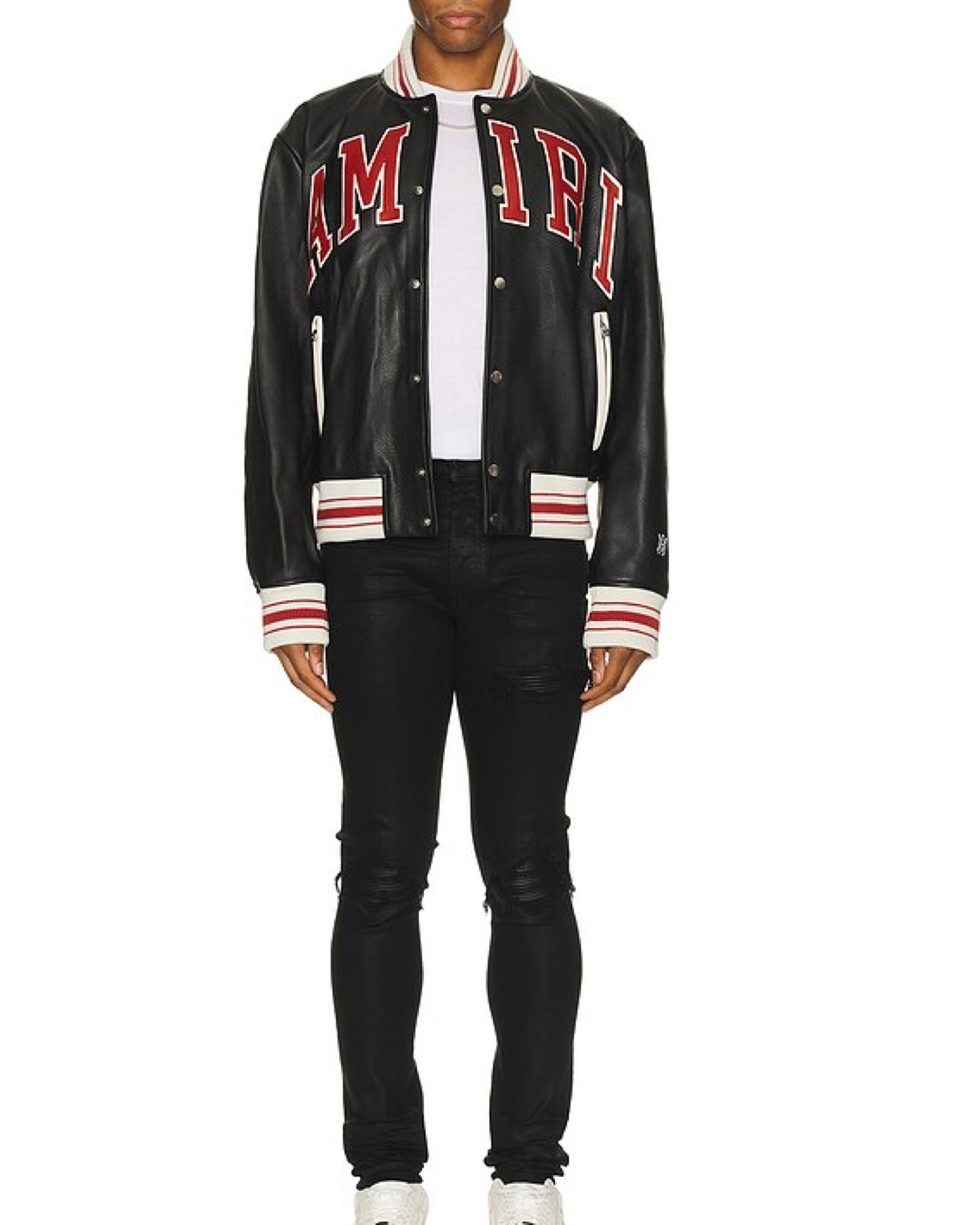 AMIRI
Leather Bomber Jacket