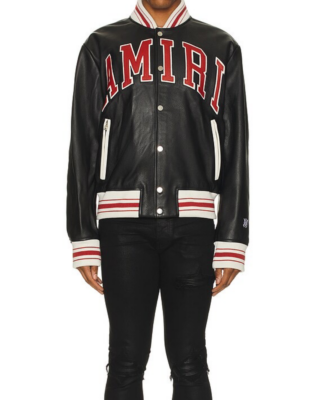 AMIRI
Leather Bomber Jacket