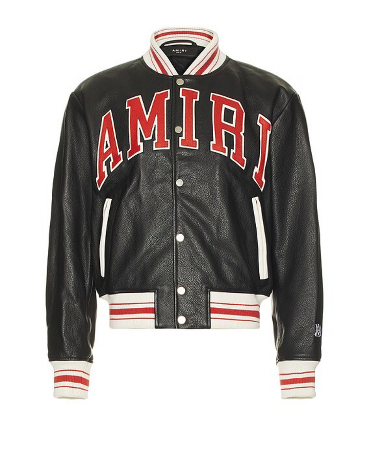 AMIRI
Leather Bomber Jacket