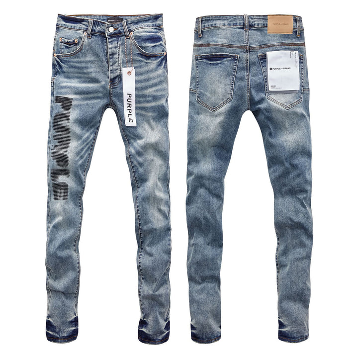 Purple Brand Denim American High Street Straight-leg Denim
