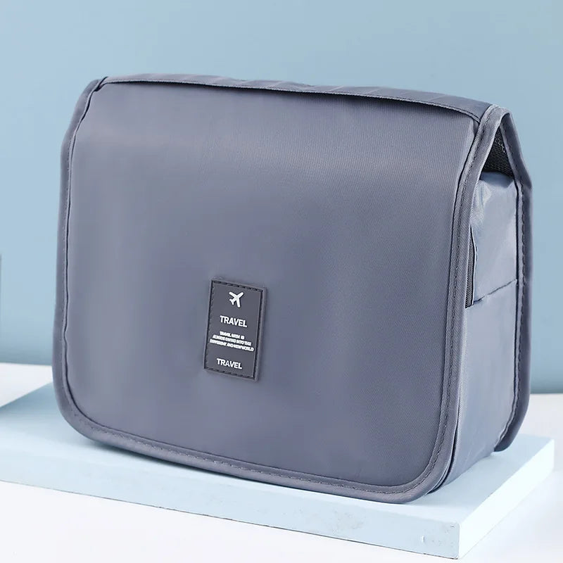 Cosmetic Bags Travel PVC Waterproof Large Capacity Toiletries Hangbag Storage