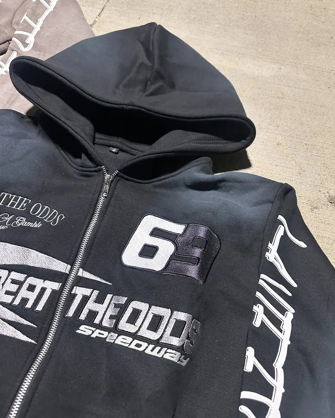 Casual Oversized Sweatshirt Couple Hip-hop Trendy Streetwear Jacket Men and Women