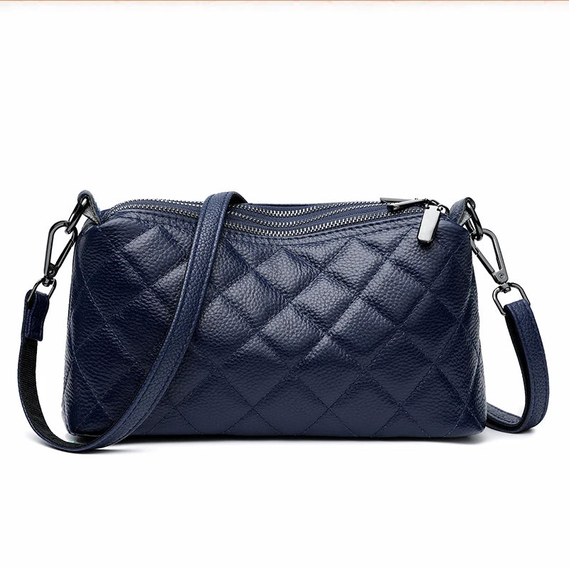 Women Handbag 100% Genuine Leather Shoulder Bag Luxury Brand High-Capacity Messenger Bag Fashion Tote Sac