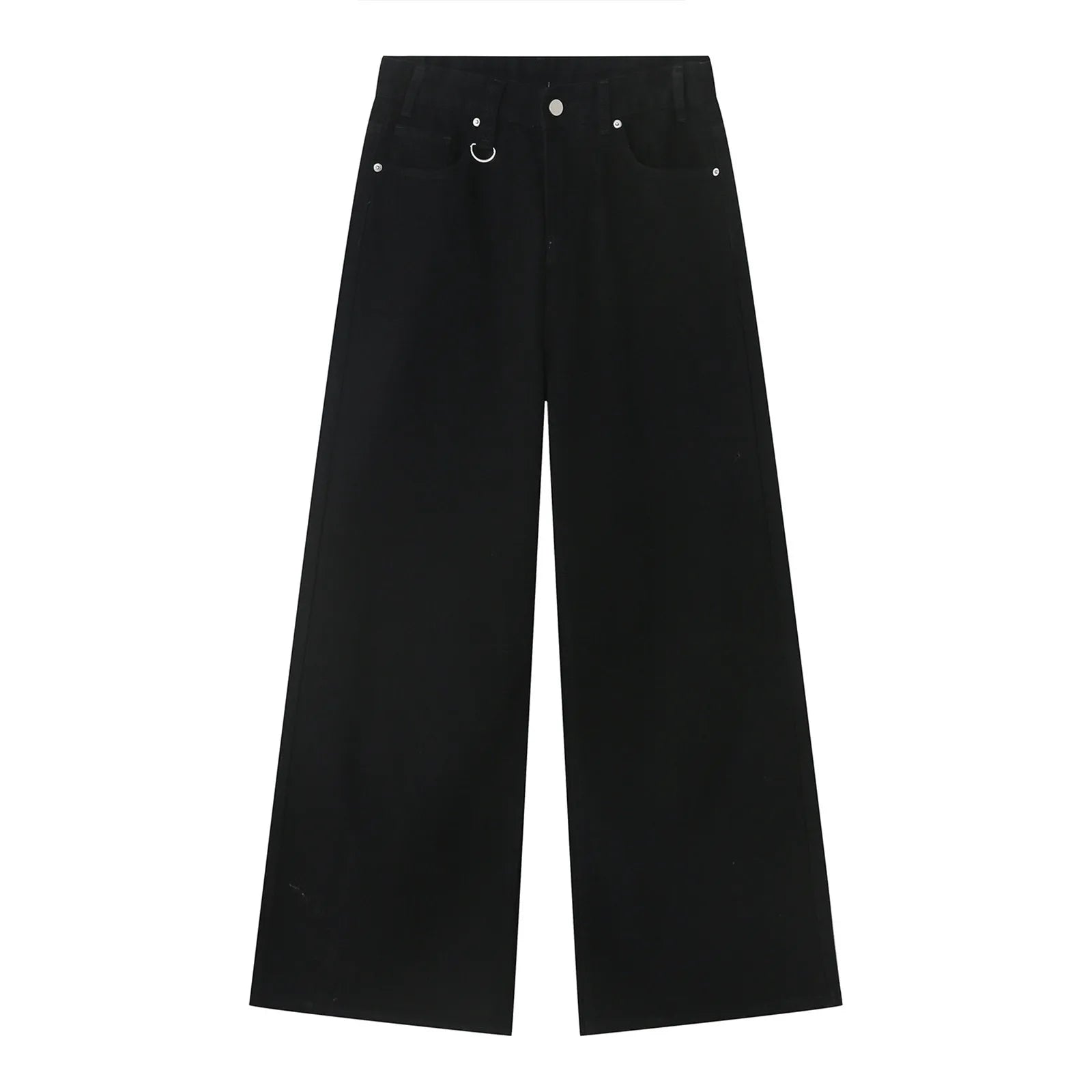 Sweatpants Men's Jeans Retro Trousers Korean Fashion Loose Fit Denim Pants Streetwear