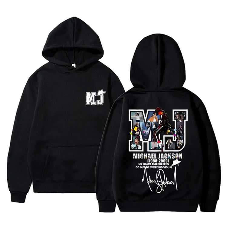 Michael Jackson Graphic Hoodie Men And Women Hip Hop Punk Rock Oversized Sweatshirt