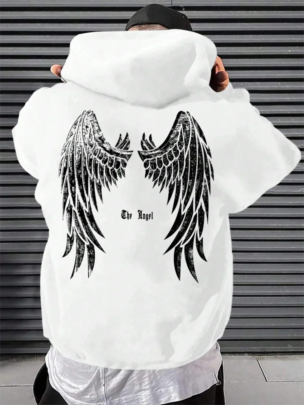 Autumn and Winter New Hoodie 100% Cotton High Quality Men's Casual Street Sports and Fitness Clothing