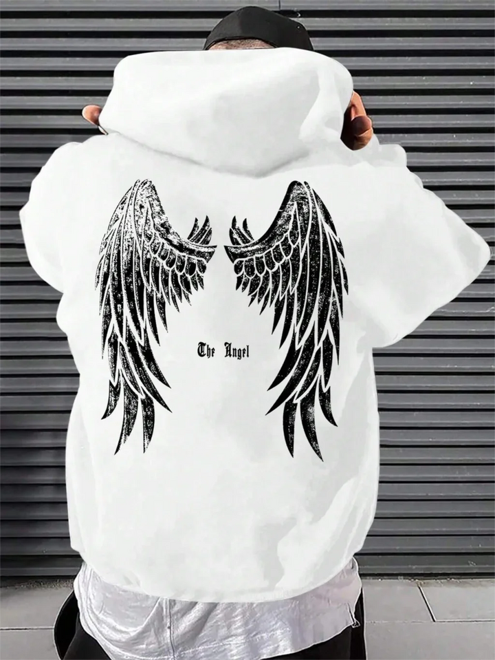 Autumn and Winter New Hoodie 100% Cotton High Quality Men's Casual Street Sports and Fitness Clothing