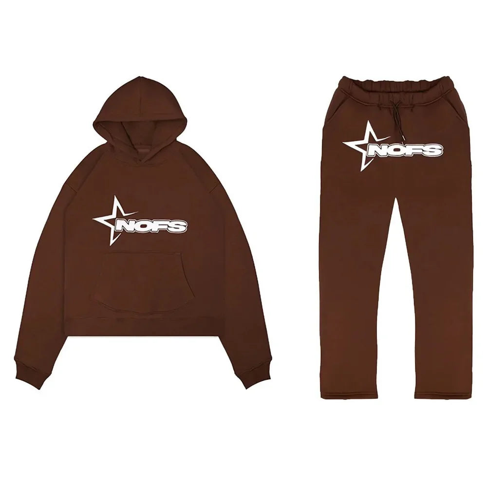 Men's Hip Hop Street Loose Couple Suit American Fashion