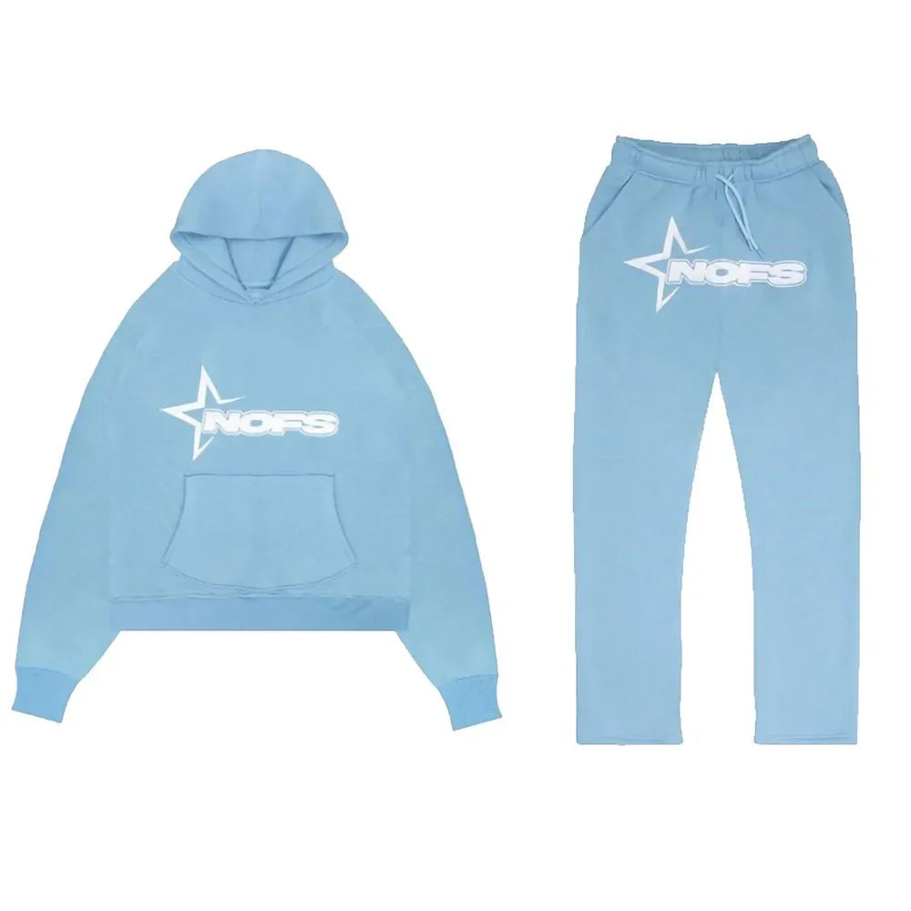 Men's Hip Hop Street Loose Couple Suit American Fashion