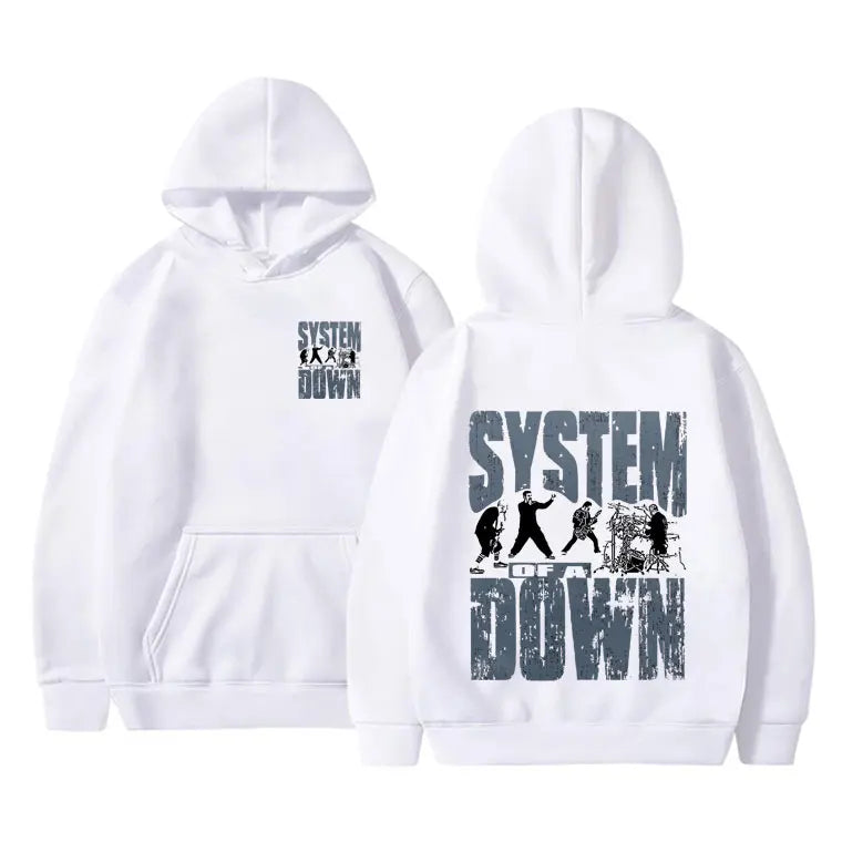 Unisex Casual Sweatshirt Men And Women Alternative Metal Music Pullover Hoodies