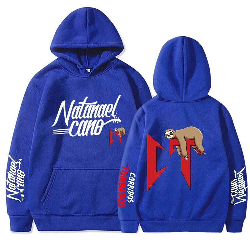 Natanael Cano Hoodies Men And Women Fashion Corridos Tumbados Long Sleeve Sweatshirts