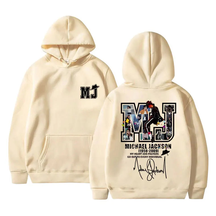 Michael Jackson Graphic Hoodie Men And Women Hip Hop Punk Rock Oversized Sweatshirt