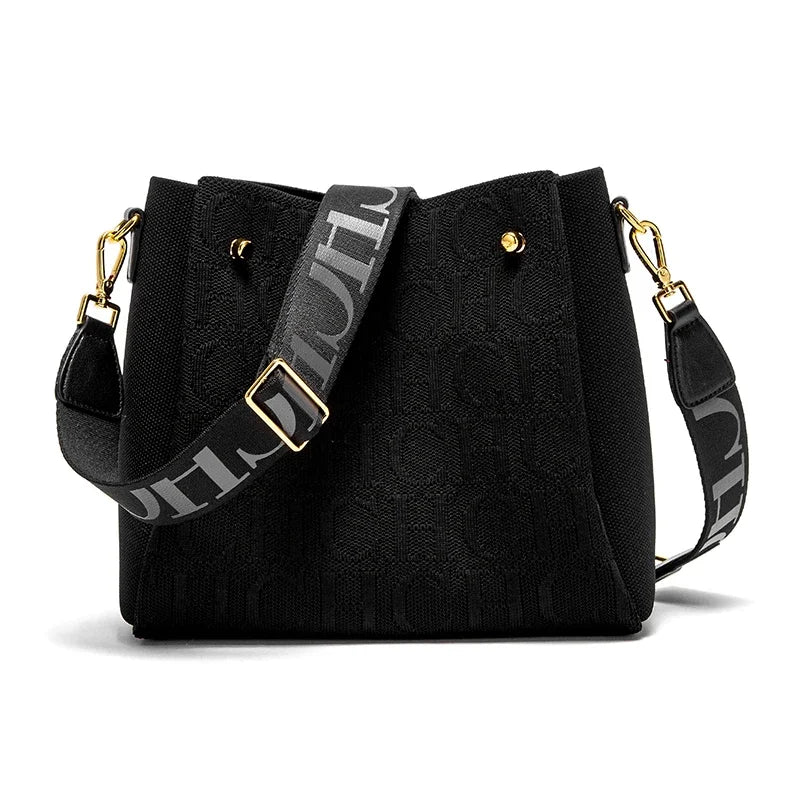 CH Crossbody Elegant Design Sense Letters Drawstring Design Brand Women's Bag Fashion Casual Hundred Women's Bag Crossbody