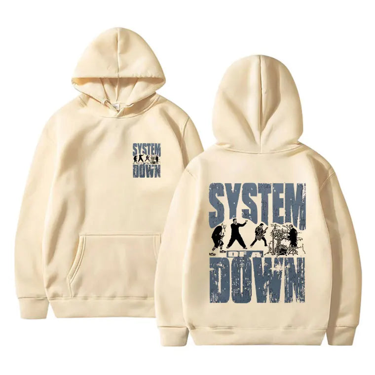 Unisex Casual Sweatshirt Men And Women Alternative Metal Music Pullover Hoodies