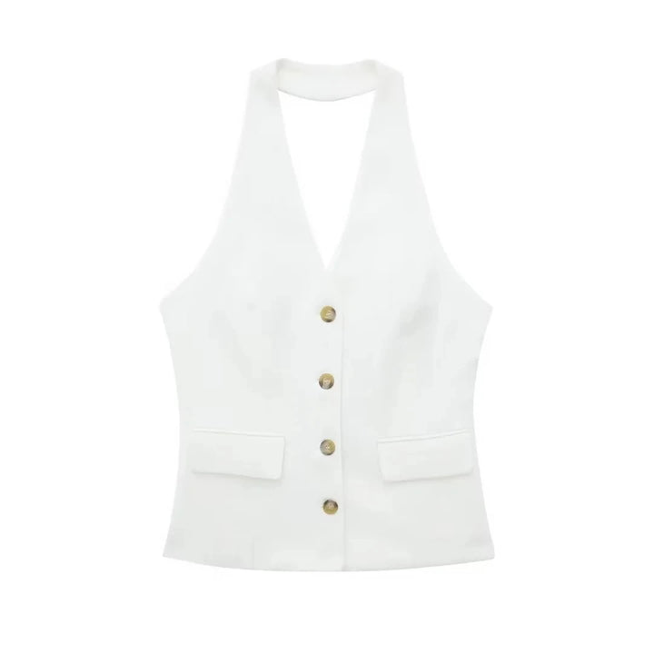 TRAFZA 2024 Spring Summer Casual Women Solid Suits Fashion