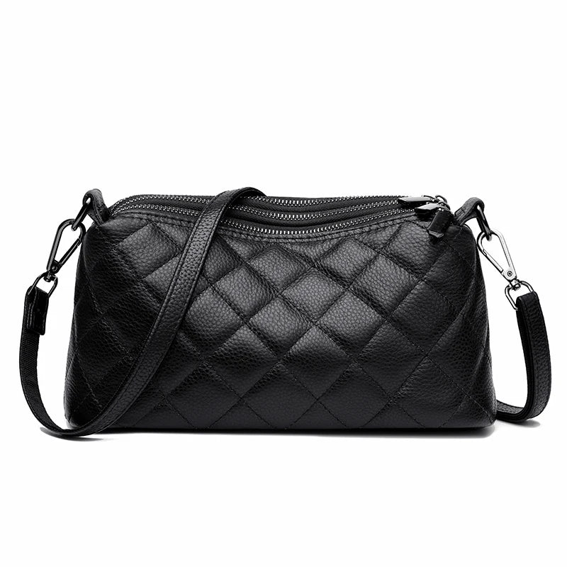 Women Handbag 100% Genuine Leather Shoulder Bag Luxury Brand High-Capacity Messenger Bag Fashion Tote Sac