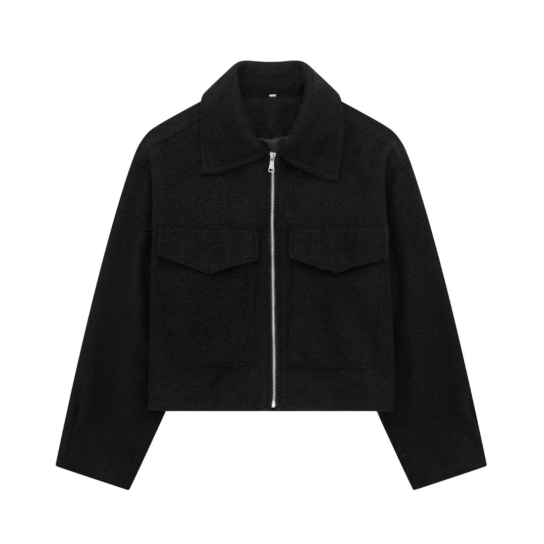 TRAF Women 2025 Outerwears Fleece Tweed Jacket Women Coat Autumn & Winter