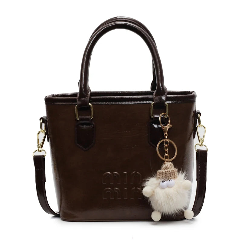 Top-handle Wild Vintage Shoulder Bags For Women's Messenger Bag
