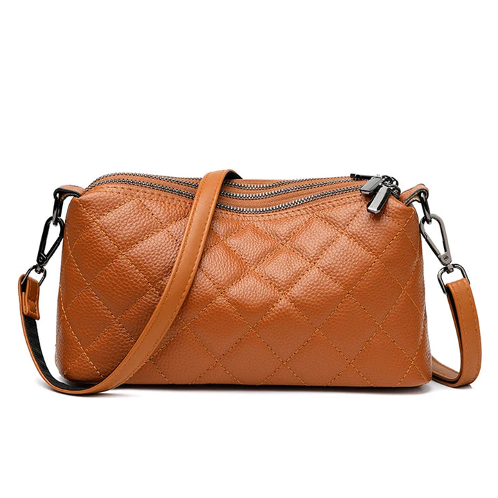 Women Handbag 100% Genuine Leather Shoulder Bag Luxury Brand High-Capacity Messenger Bag Fashion Tote Sac