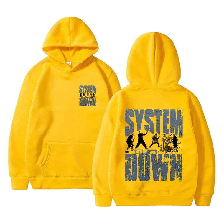 Unisex Casual Sweatshirt Men And Women Alternative Metal Music Pullover Hoodies
