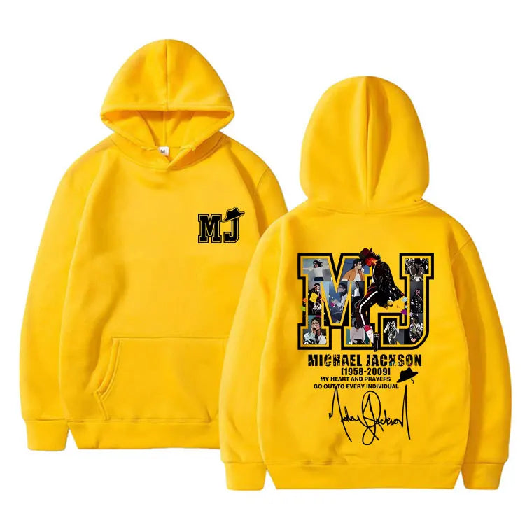 Michael Jackson Graphic Hoodie Men And Women Hip Hop Punk Rock Oversized Sweatshirt