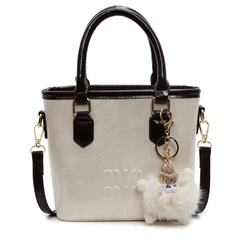Top-handle Wild Vintage Shoulder Bags For Women's Messenger Bag
