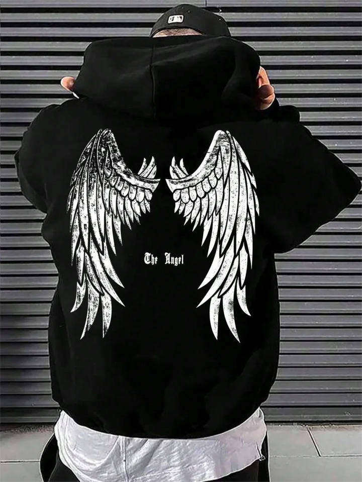 Autumn and Winter New Hoodie 100% Cotton High Quality Men's Casual Street Sports and Fitness Clothing