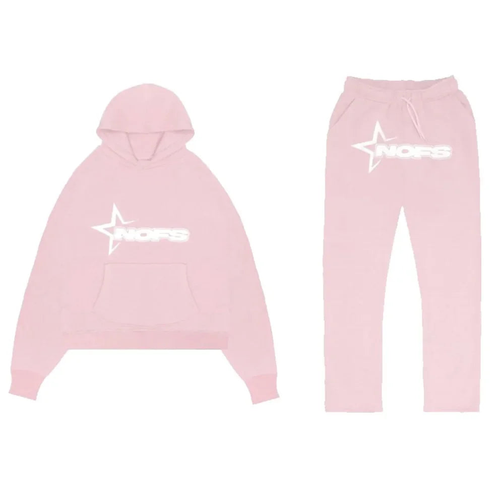 Men's Hip Hop Street Loose Couple Suit American Fashion