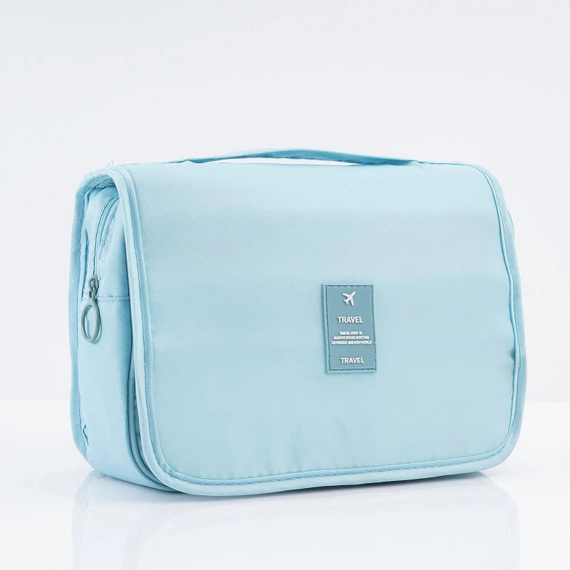 Cosmetic Bags Travel PVC Waterproof Large Capacity Toiletries Hangbag Storage