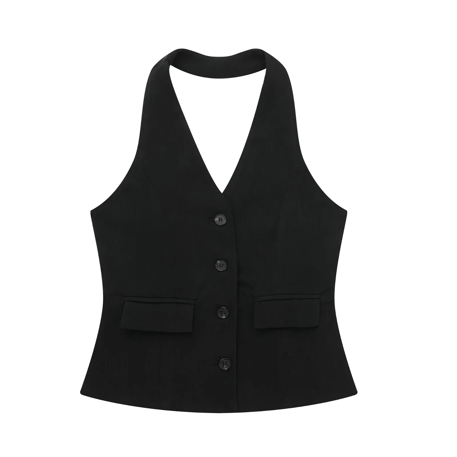 TRAFZA 2024 Spring Summer Casual Women Solid Suits Fashion