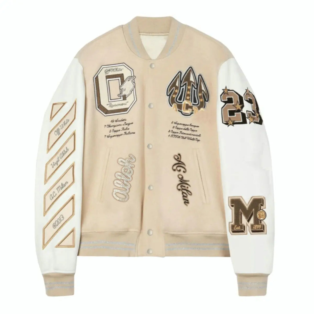 American Retro Racing Keep Warm Coat