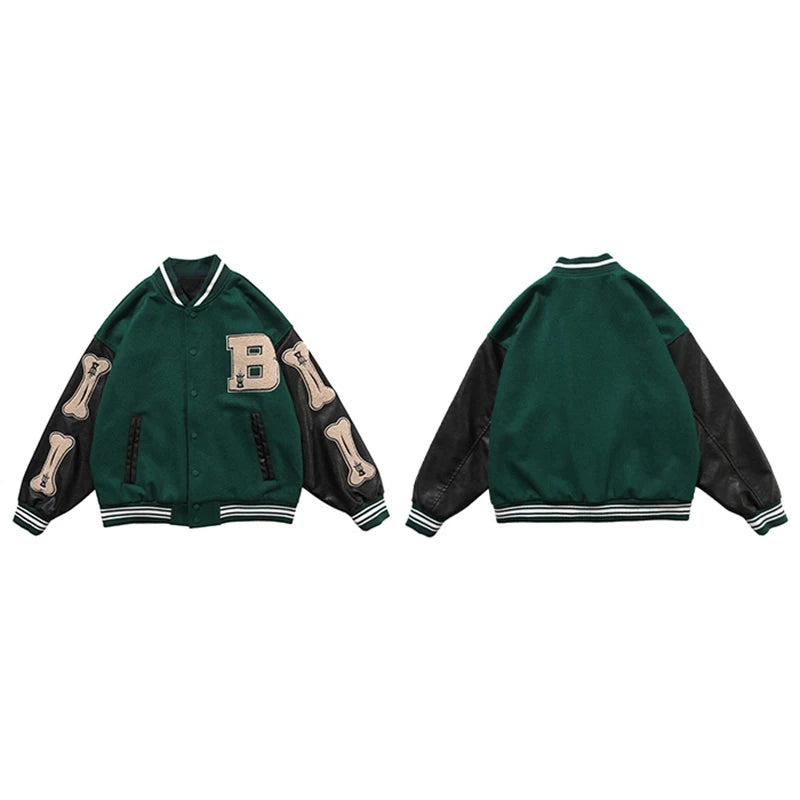 Leather Jackets Streetwear Men And Women's Coats Jacket