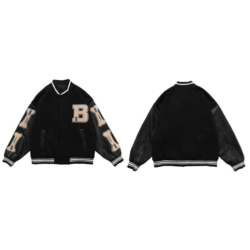 Leather Jackets Streetwear Men And Women's Coats Jacket